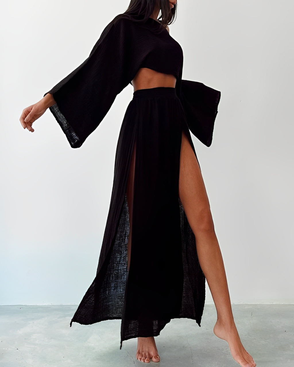 Sara Linnen Set – Tijdloze elegantie met een moderne twist