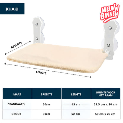 Lunaro | Raamhangmat voor Katten – Opvouwbaar, Stabiel en Comfortabel