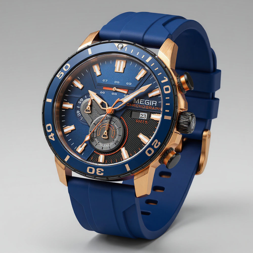 Chronos | Luxe chronograaf met Zwitsers uurwerk