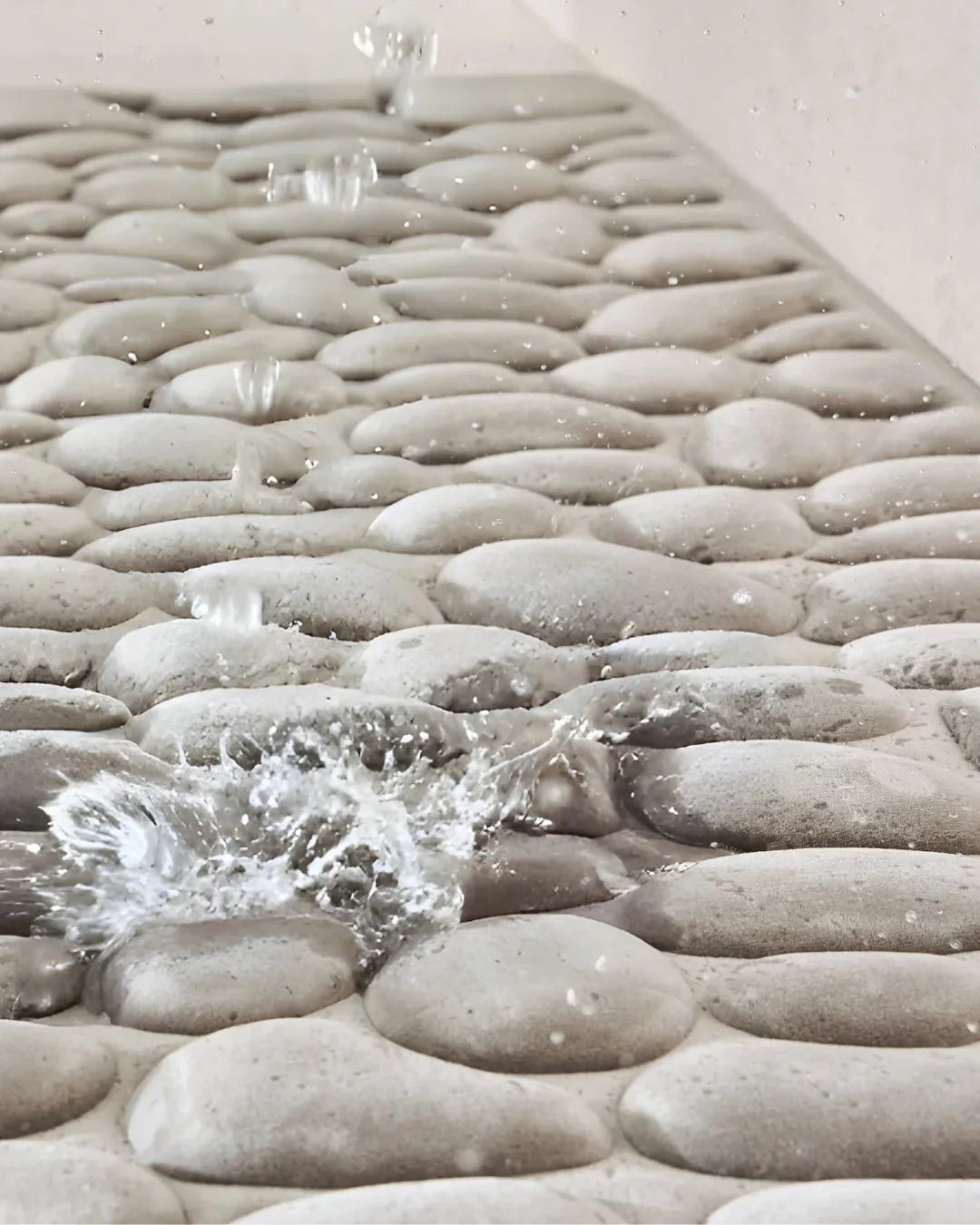 SpaStep | Absorberende badmat met kiezelstructuur
