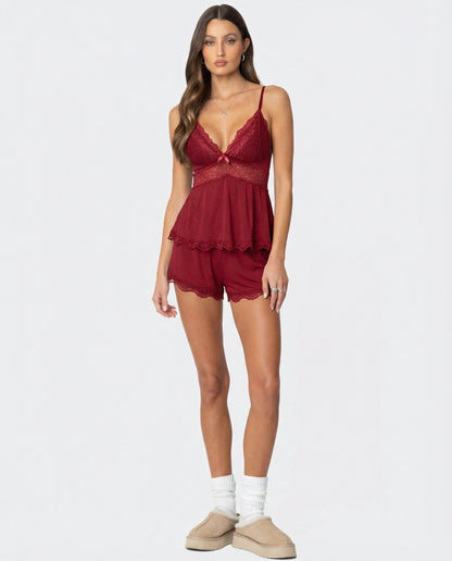 SoftLace | Comfortabel én Elegant - Bordeaux
