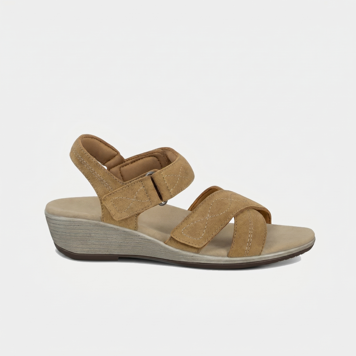 Holly – Warme elegantie in zacht taupe