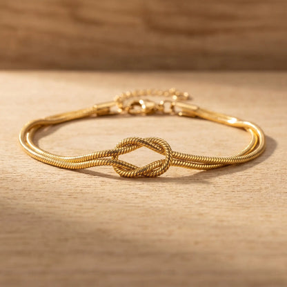 Knooparmband voor koppels