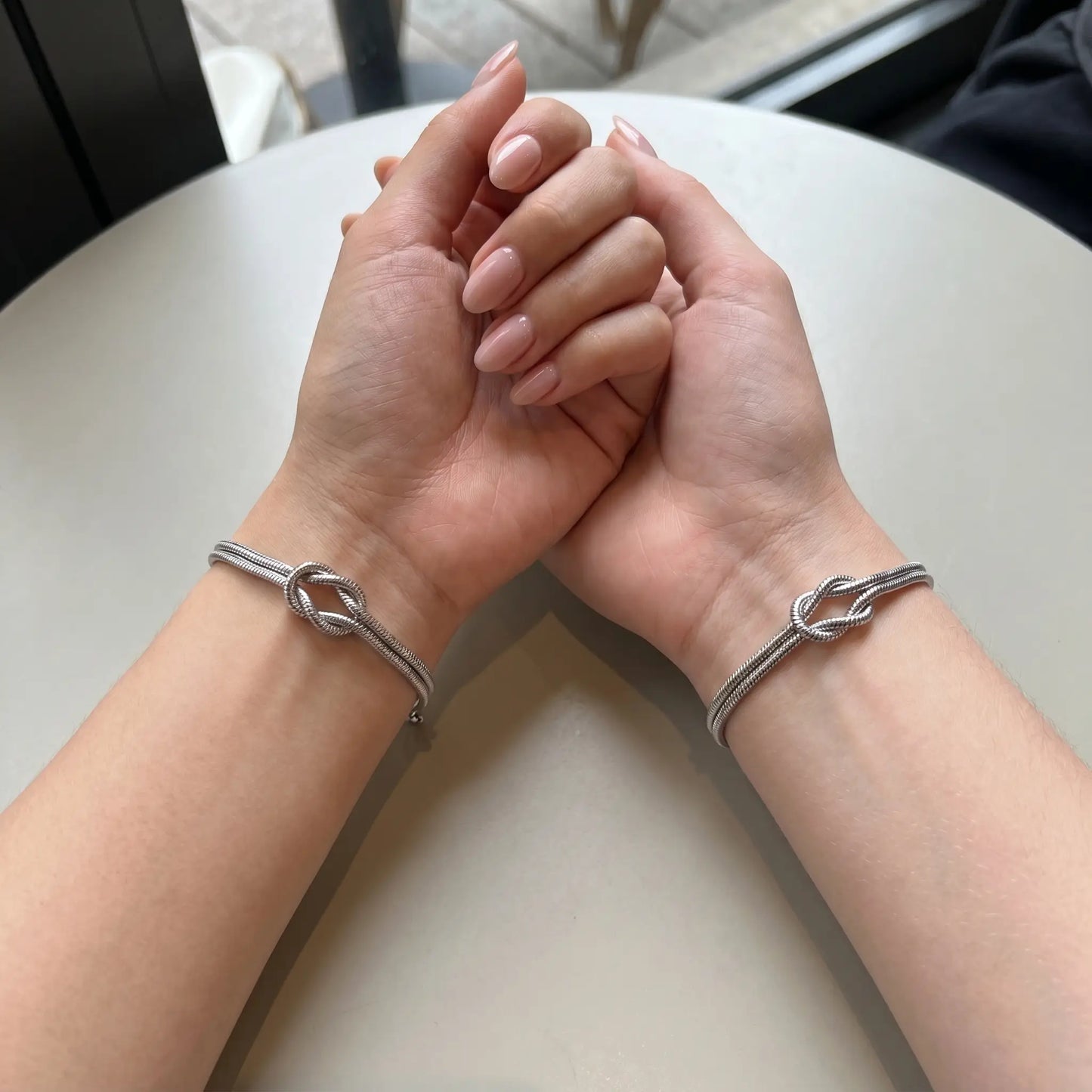 Knooparmband voor koppels