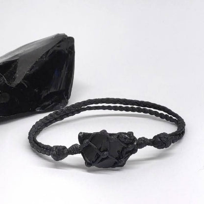 Obsidiaan Armband - Natuursteen