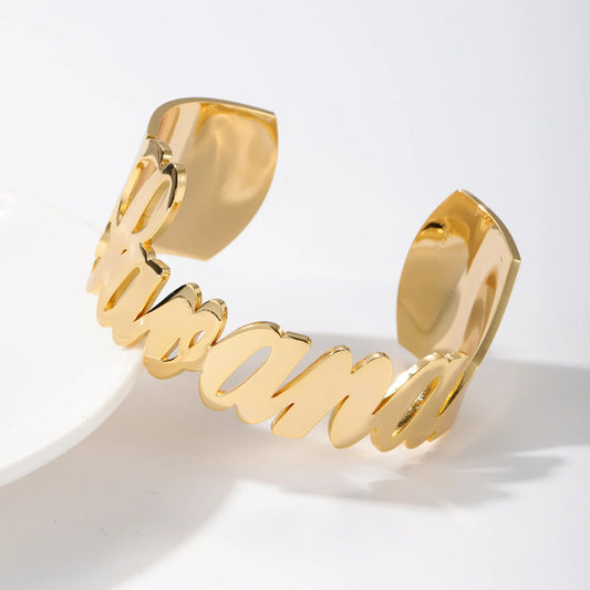 Gepersonaliseerde Naamarmband – Elegant in Goud, Zilver of Roségoud