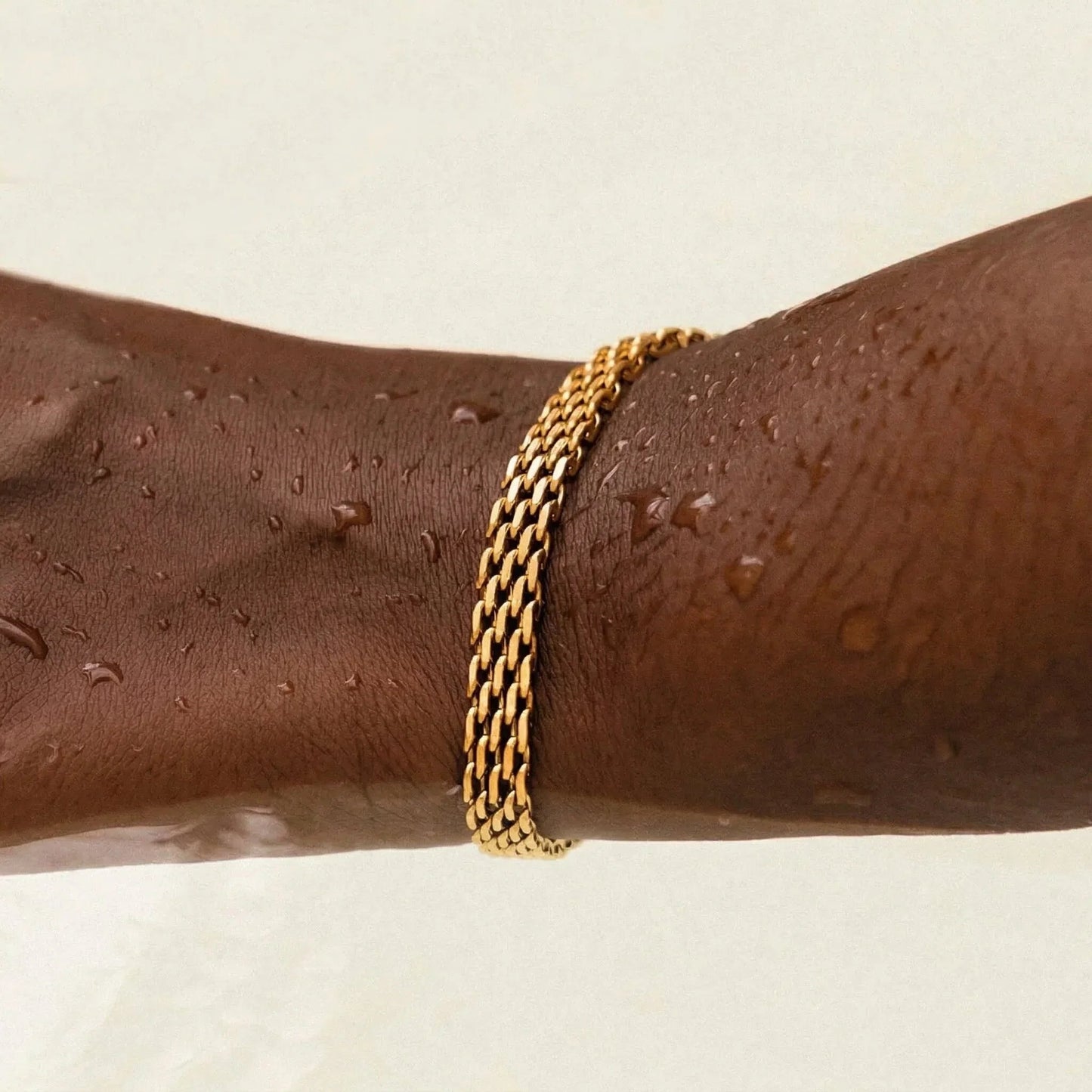 Imara-armband van gouden schakels