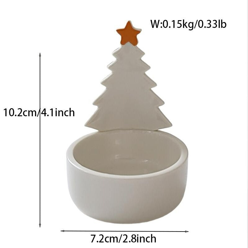 Gouden Kerstboom Kandelaar