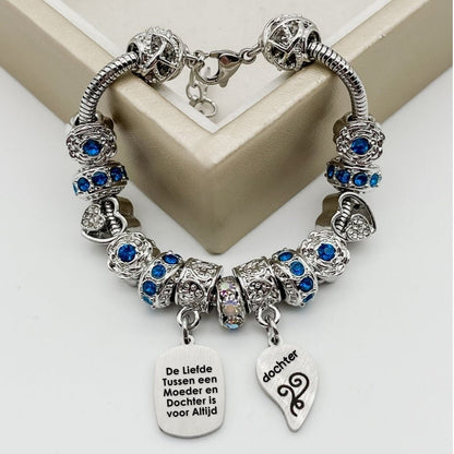 Eeuwige Liefde Charms – Moeder en Dochter Armbanden