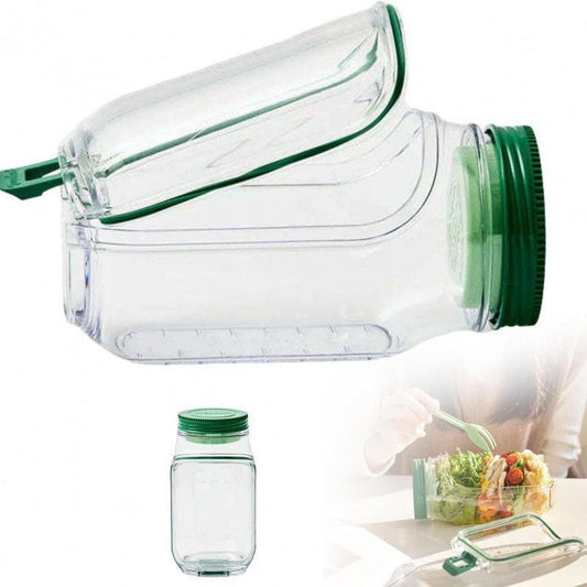 Lekkervaste Anti-Soggy Saladecontainer | FreshLayer Pod