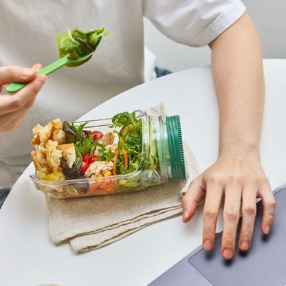 Lekkervaste Anti-Soggy Saladecontainer | FreshLayer Pod
