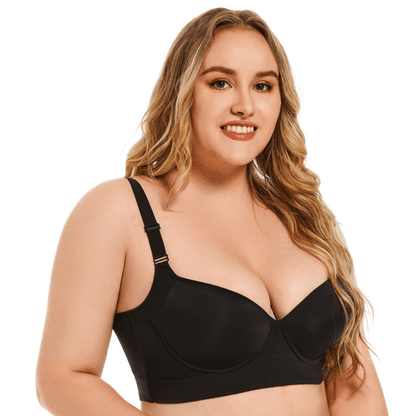Magic SmoothLift Push-Up BH voor Volle Buste – Directe Gladde Ruglijn & Daglang Draagcomfort