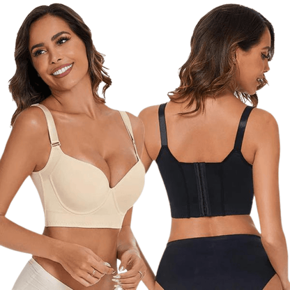 Magic SmoothLift Push-Up BH voor Volle Buste – Directe Gladde Ruglijn & Daglang Draagcomfort