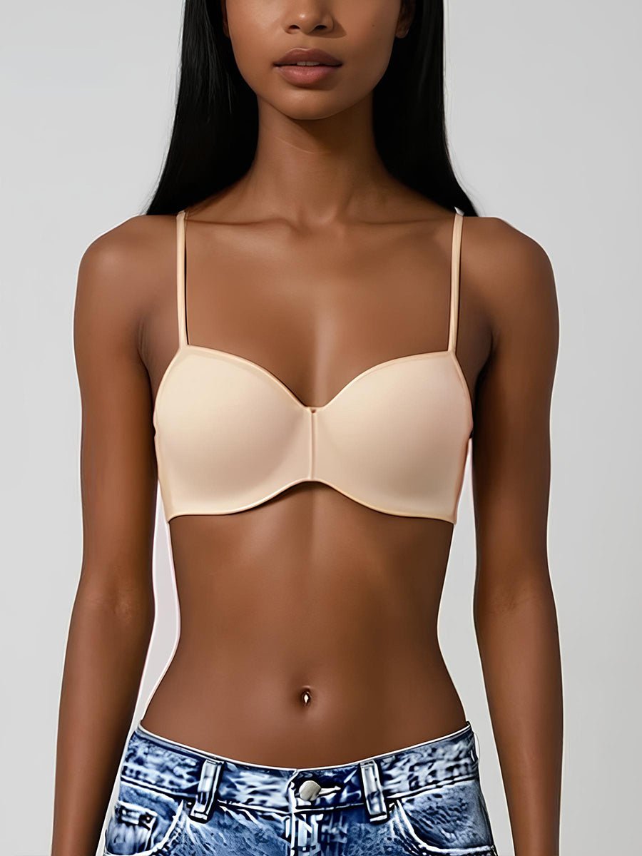 MagicBra Naadloze Push-up Beha – Demi Cups, Verstelbare Bandjes & Maximale Steun