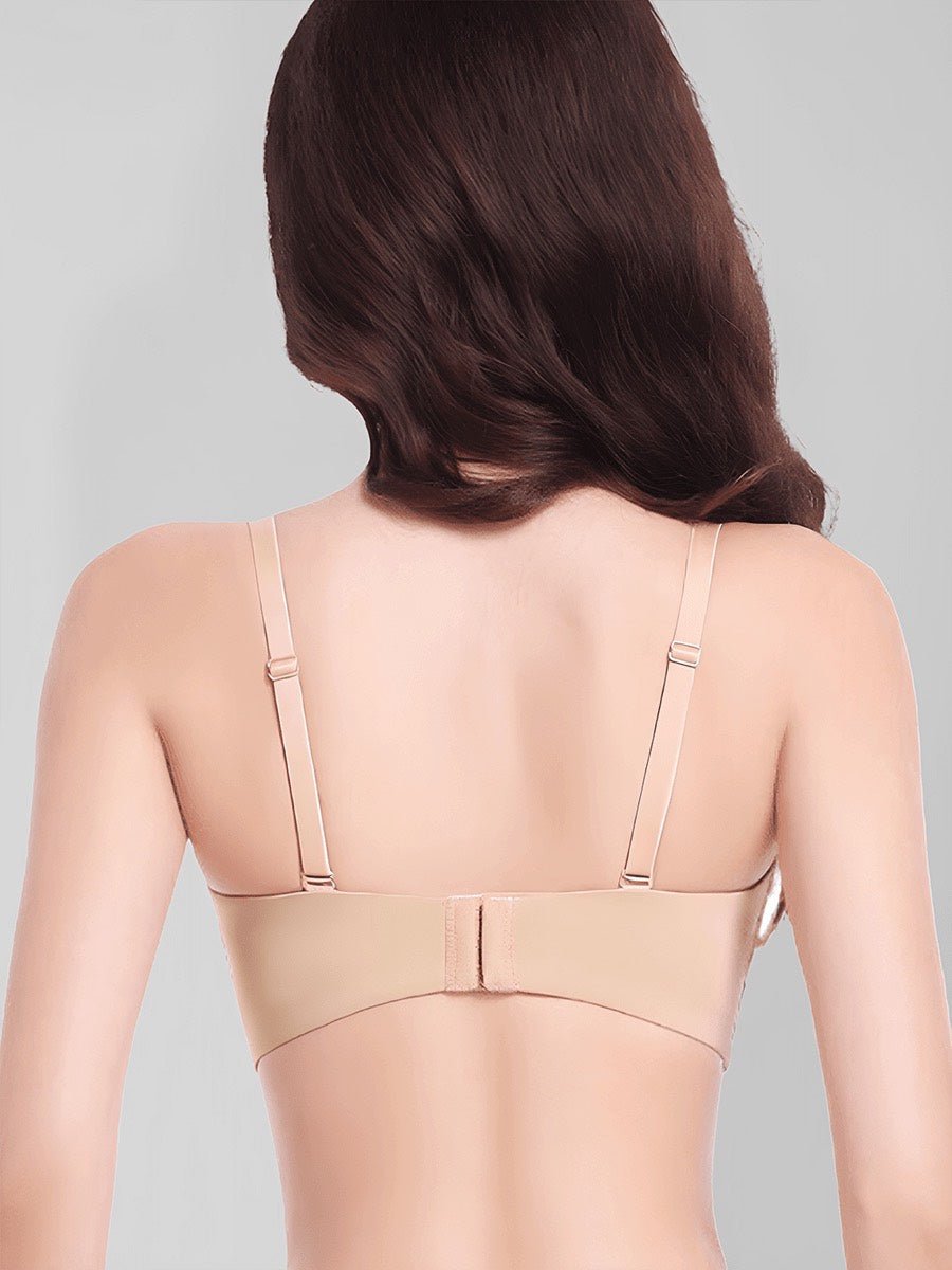 MagicBra Naadloze Push-up Beha – Demi Cups, Verstelbare Bandjes & Maximale Steun