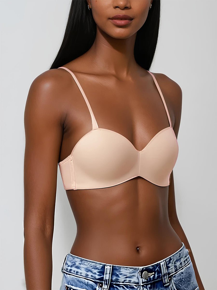 MagicBra Naadloze Push-up Beha – Demi Cups, Verstelbare Bandjes & Maximale Steun