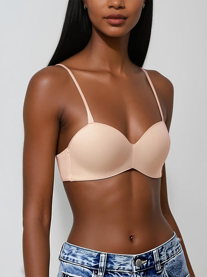 MagicBra Naadloze Push-up Beha – Demi Cups, Verstelbare Bandjes & Maximale Steun