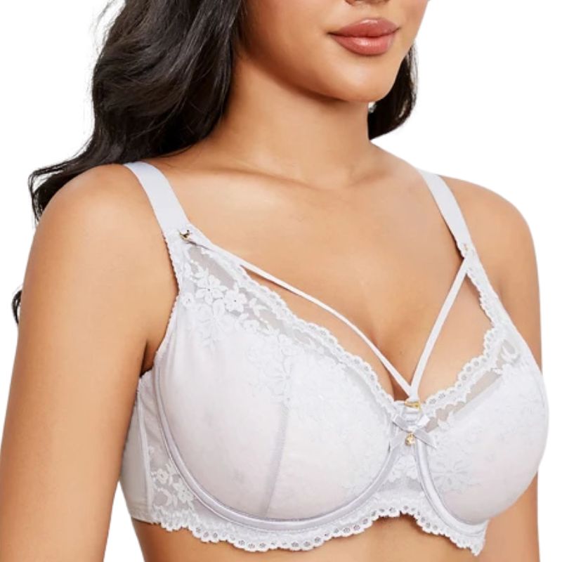 Fallsweet Push-up Beha met Kant & Beugel – Sexy & Comfortabel – Grote Maten Lingerie