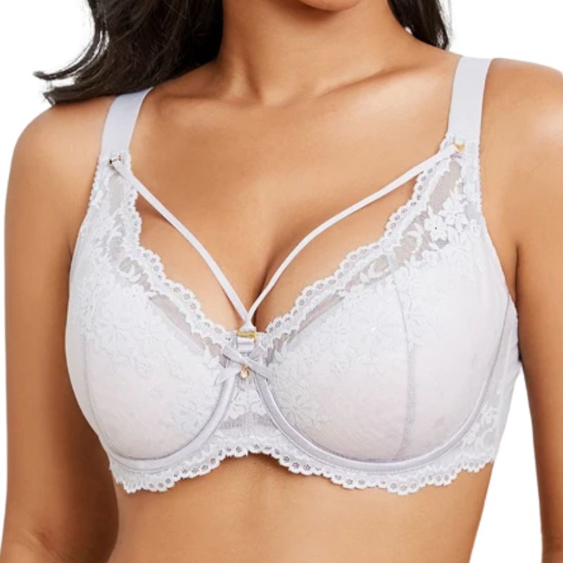 Fallsweet Push-up Beha met Kant & Beugel – Sexy & Comfortabel – Grote Maten Lingerie