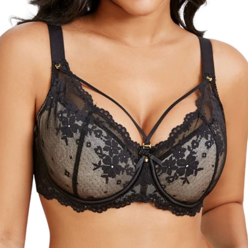 Fallsweet Push-up Beha met Kant & Beugel – Sexy & Comfortabel – Grote Maten Lingerie