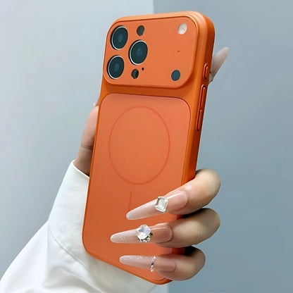 AeroFrame MagSafe iPhone Hoes – Ultradun, Mat en Schokbestendig Ontwerp