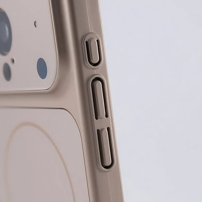 AeroFrame MagSafe iPhone Hoes – Ultradun, Mat en Schokbestendig Ontwerp