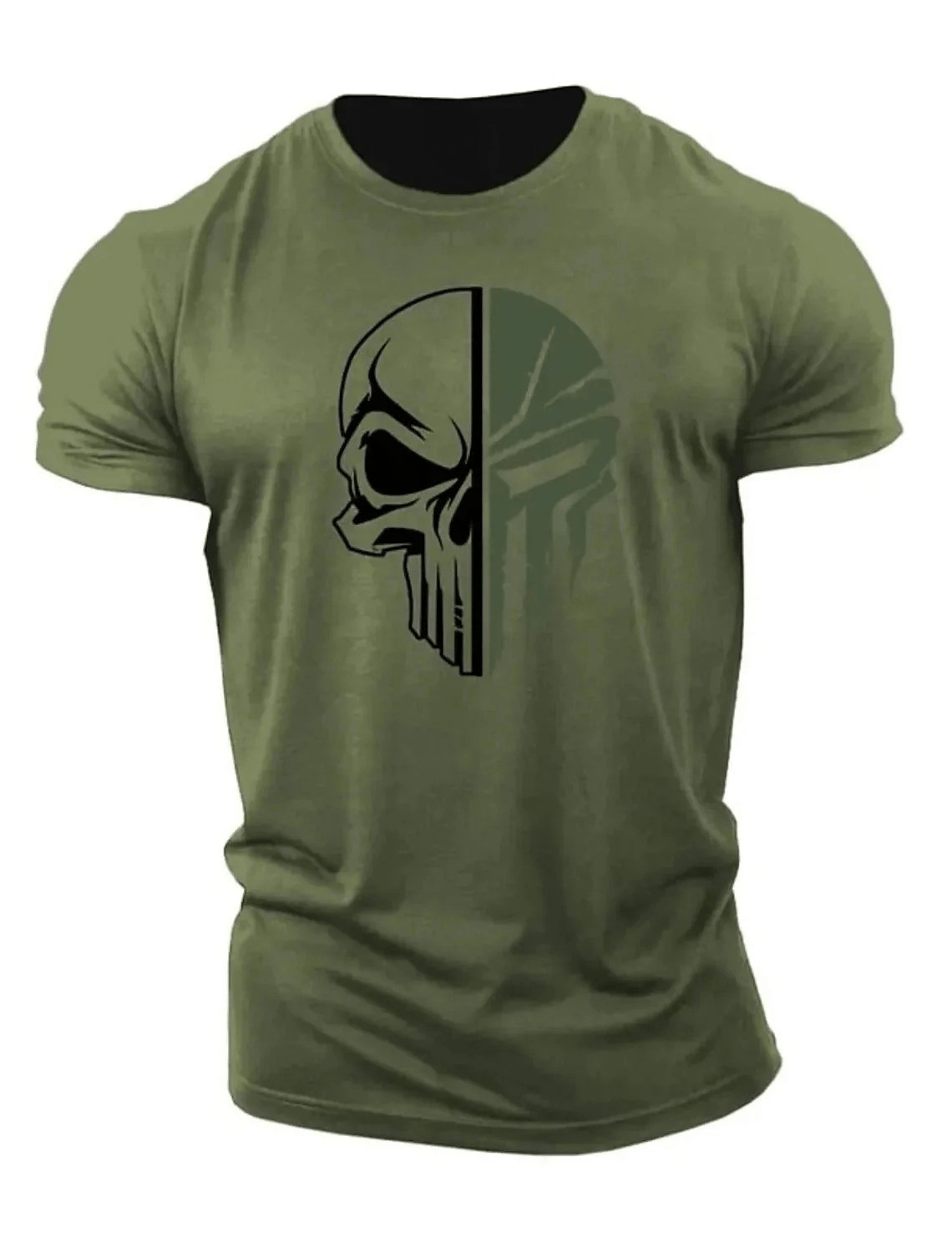 Militair Doodshoofd T-Shirt