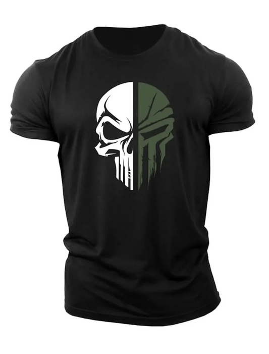 Militair Doodshoofd T-Shirt