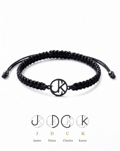 For Hem | Familie initalen armband