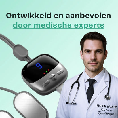 PosturaPulse | Nekmassage Band – Elektrische Spierstimulator voor Nekpijn, Spanning en Betere Houding