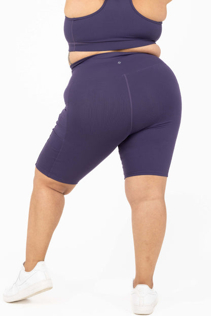 SuperHold-short 11 inch - Dieppaars