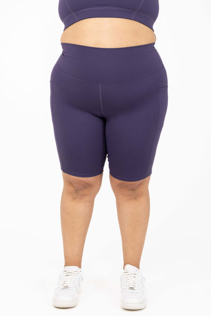 SuperHold-short 11 inch - Dieppaars