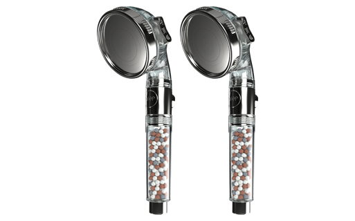 AquaPulse Ionic Pro Douchekop met Drukversterking en Minerale Filtertechnologie