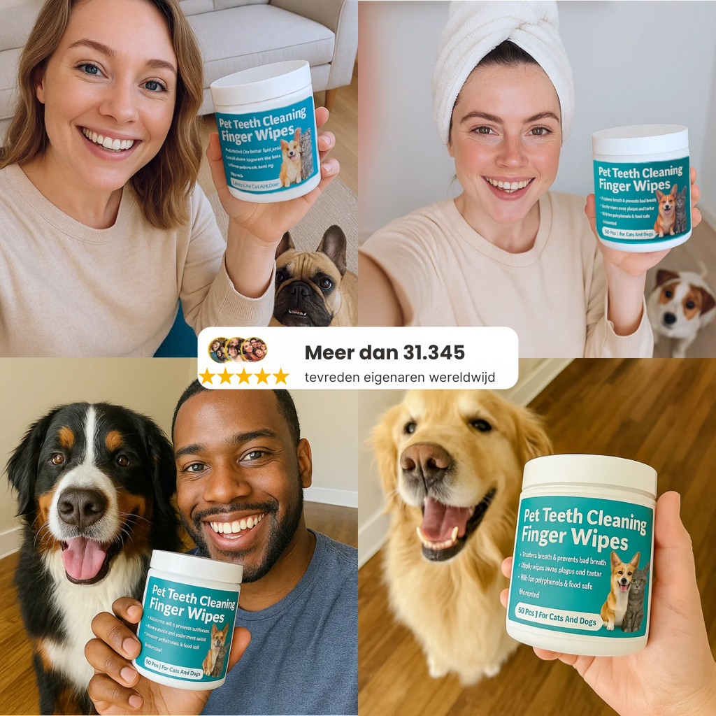 Dental Vingerdoekjes | Veilige & Gezonde Gebitsverzorging
