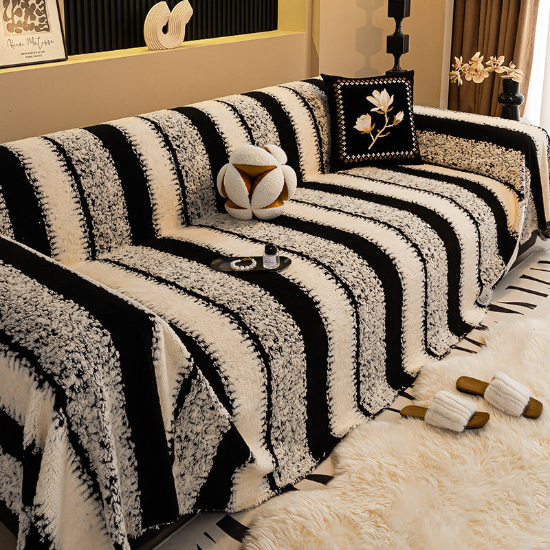 CozyShield Bankhoes – Warm, Antislip en Zacht Pluche Winterontwerp