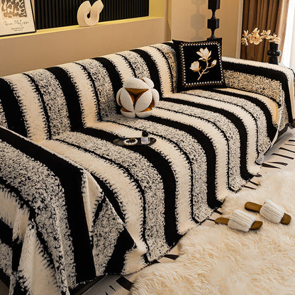 CozyShield Bankhoes – Warm, Antislip en Zacht Pluche Winterontwerp
