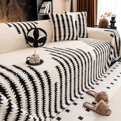 CozyShield Bankhoes – Warm, Antislip en Zacht Pluche Winterontwerp