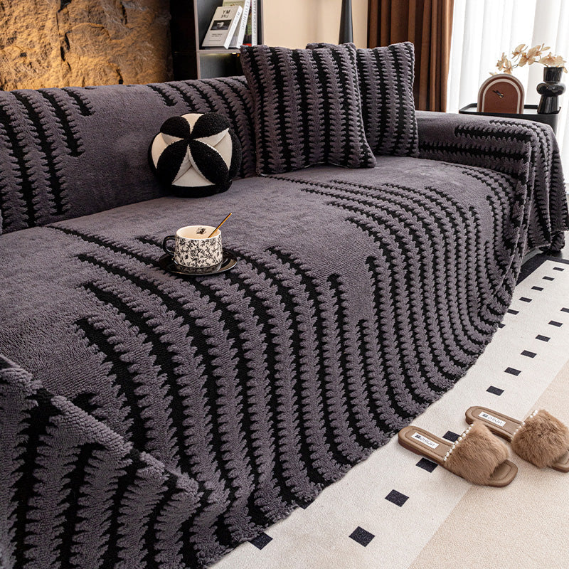 CozyShield Bankhoes – Warm, Antislip en Zacht Pluche Winterontwerp