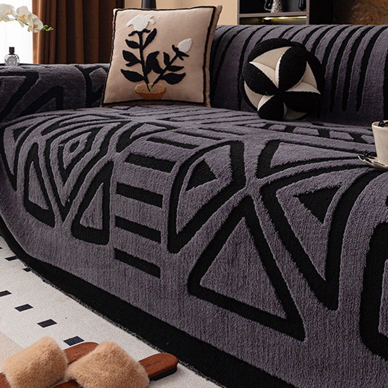 CozyShield Bankhoes – Warm, Antislip en Zacht Pluche Winterontwerp