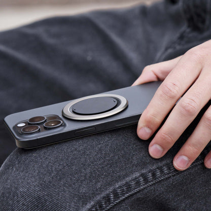 SnapLuxe | Ultradunne Magnetische Telefoon-Grip & Standaard