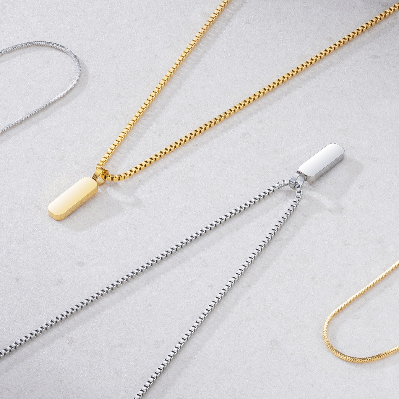 LustraGem | Twee minimalistische hangers geven een elegante subtiele uitstraling