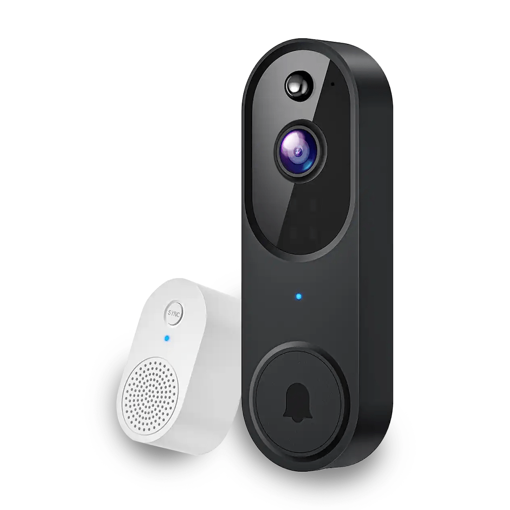 GuardView Video Deurbel | Draadloos, HD Camera, Bewegingsdetectie & App Integratie