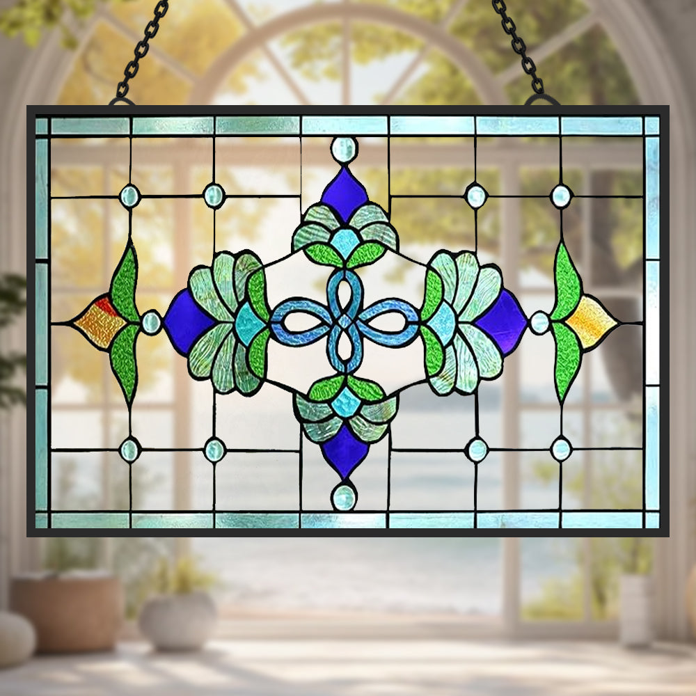 Glas-in-lood Zonvanger - Tiffany-stijl