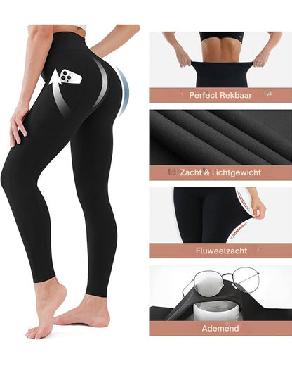 High-Waisted Legging | Krachtig en comfortabel in elke beweging