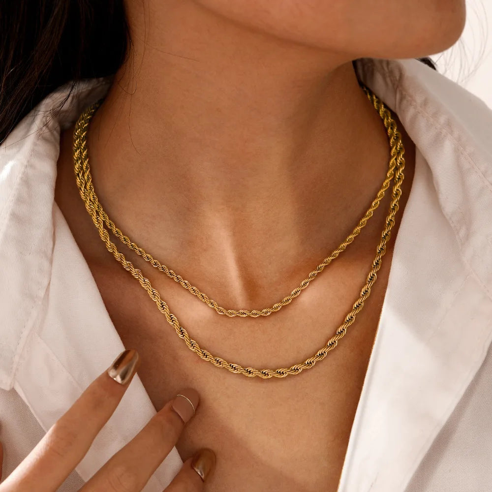 Twisted Ketting Metaal
