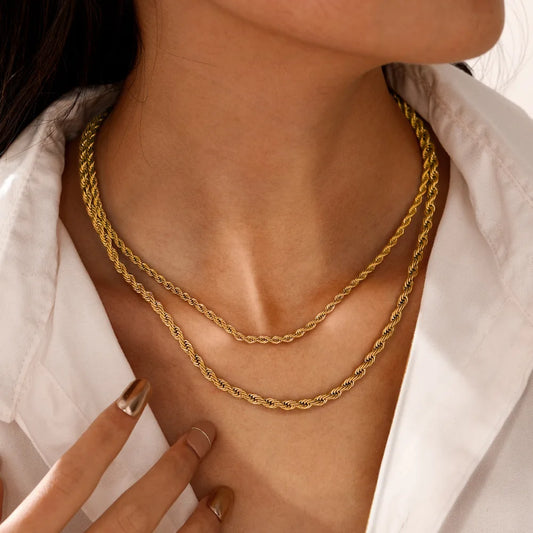 Twisted Ketting Metaal