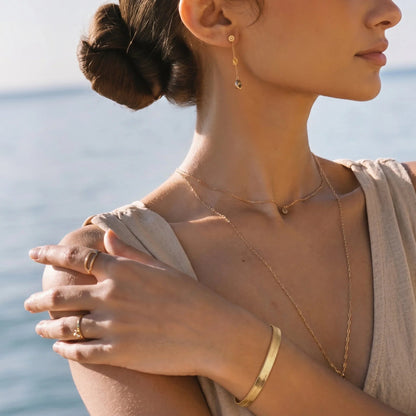 Vida Gold visgraatarmband