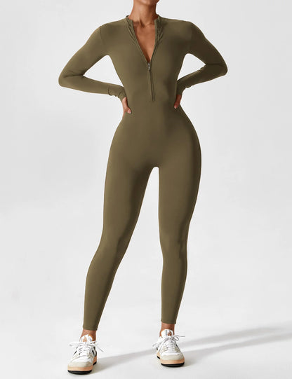 SculptFit Jumpsuit – Met Ritssluiting
