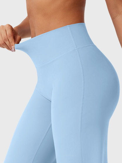 CurveFlex | Hoge Taille Straight-Leg Legging - Luchtig Blauw