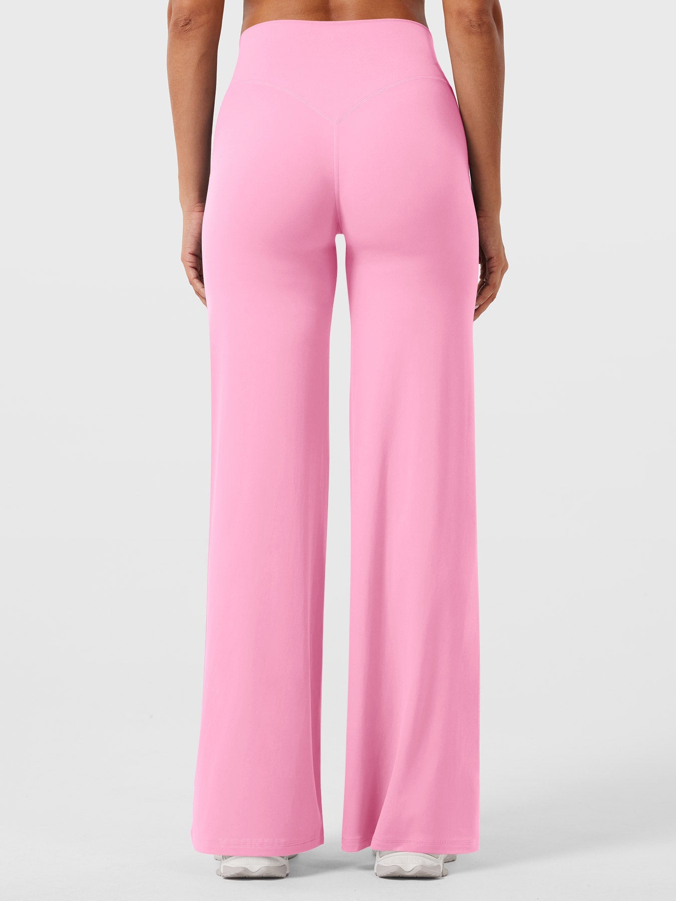 CurveFlex | Hoge Taille Straight-Leg Legging - Bubblegum Roze